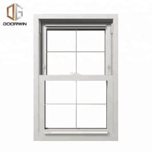 Fabricante de janelas de portas de alumínio de preço de fabricação dupla pendurou janela para venda